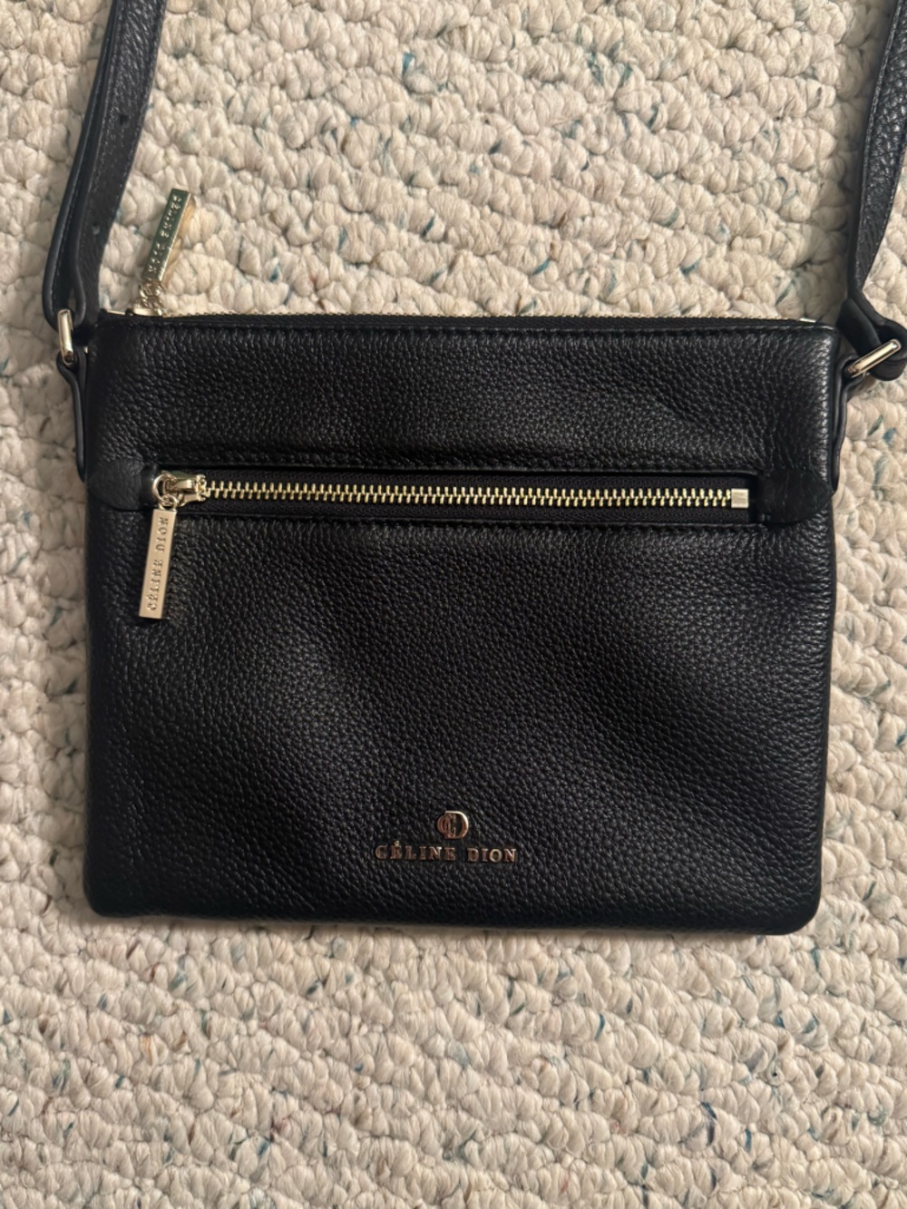 Celine Dion Leather Adagio Crossbody